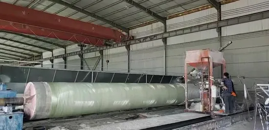 Китайская фабрика высокого качества для отвода воды GRP трубы из стекловолокна